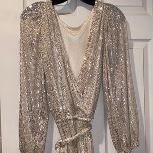 Gold Sequence dress